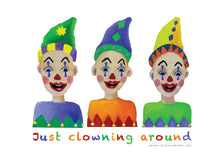 Load image into Gallery viewer, &quot;Just Clowning Around&quot; kids short sleeve t-shirt