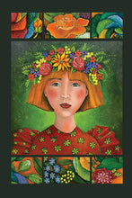 Load image into Gallery viewer, "Red hair" Tea Towel