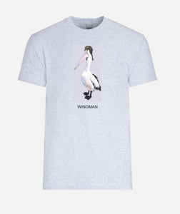 "Wingman" men's short sleeve t-shirt (GREY only)