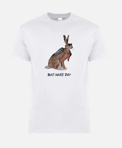 "Bad hare day" men's short sleeve t-shirt