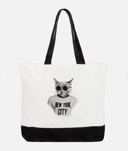 "NYC Cat" Tote Bag