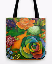 Load image into Gallery viewer, &quot;Cabbage in my garden&quot; Tote Bag