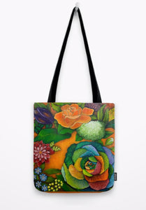 "Cabbage in my garden" Tote Bag