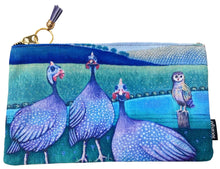 Load image into Gallery viewer, &quot;The wise and the not so wise&quot; Lined clutch bag with tassel