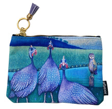 Load image into Gallery viewer, &quot;The wise and the not so wise&quot; lined cosmetic bag with tassel