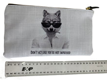 Load image into Gallery viewer, &quot;Don&#39;t Act Like You&#39;re Not Impressed&quot; Lined clutch bag