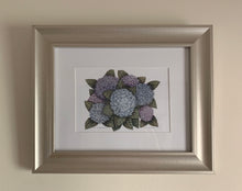 Load image into Gallery viewer, Framed art print &quot;My Hydrangeas&quot;