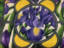 Load image into Gallery viewer, &quot;Irises&quot; Lined clutch bag