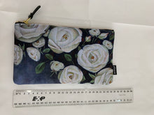 Load image into Gallery viewer, &quot;Iceberg Roses&quot; Lined clutch bag