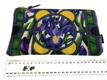 Load image into Gallery viewer, &quot;Irises&quot; Lined clutch bag